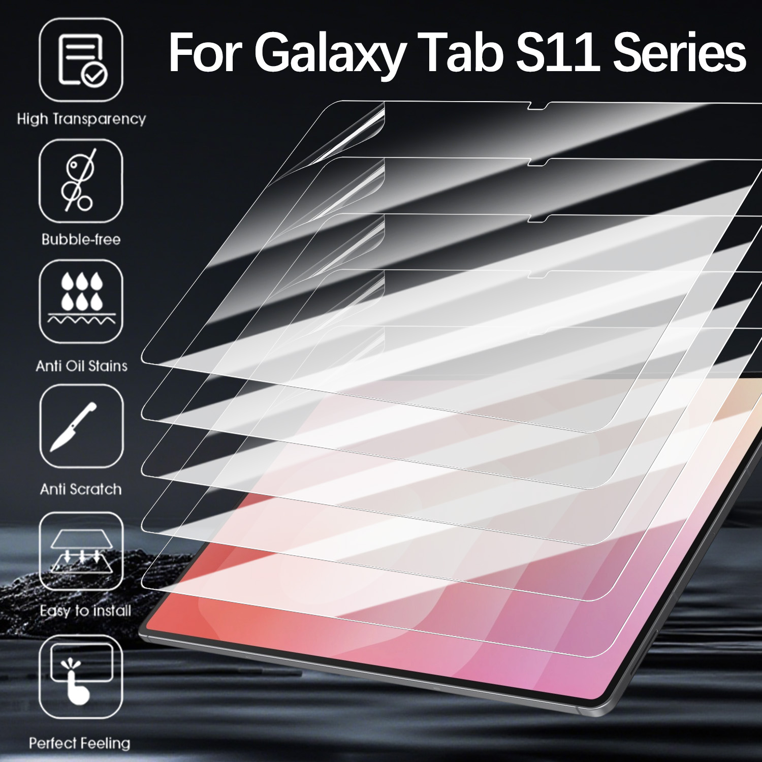 Tablet Accessories Samsung - Ultra Clear Soft TPU Hydrogel Films