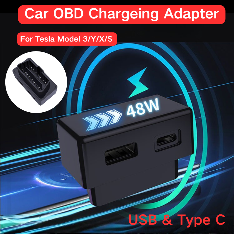 Usb Hub Type C - Premium Car OBD Charger Hub for