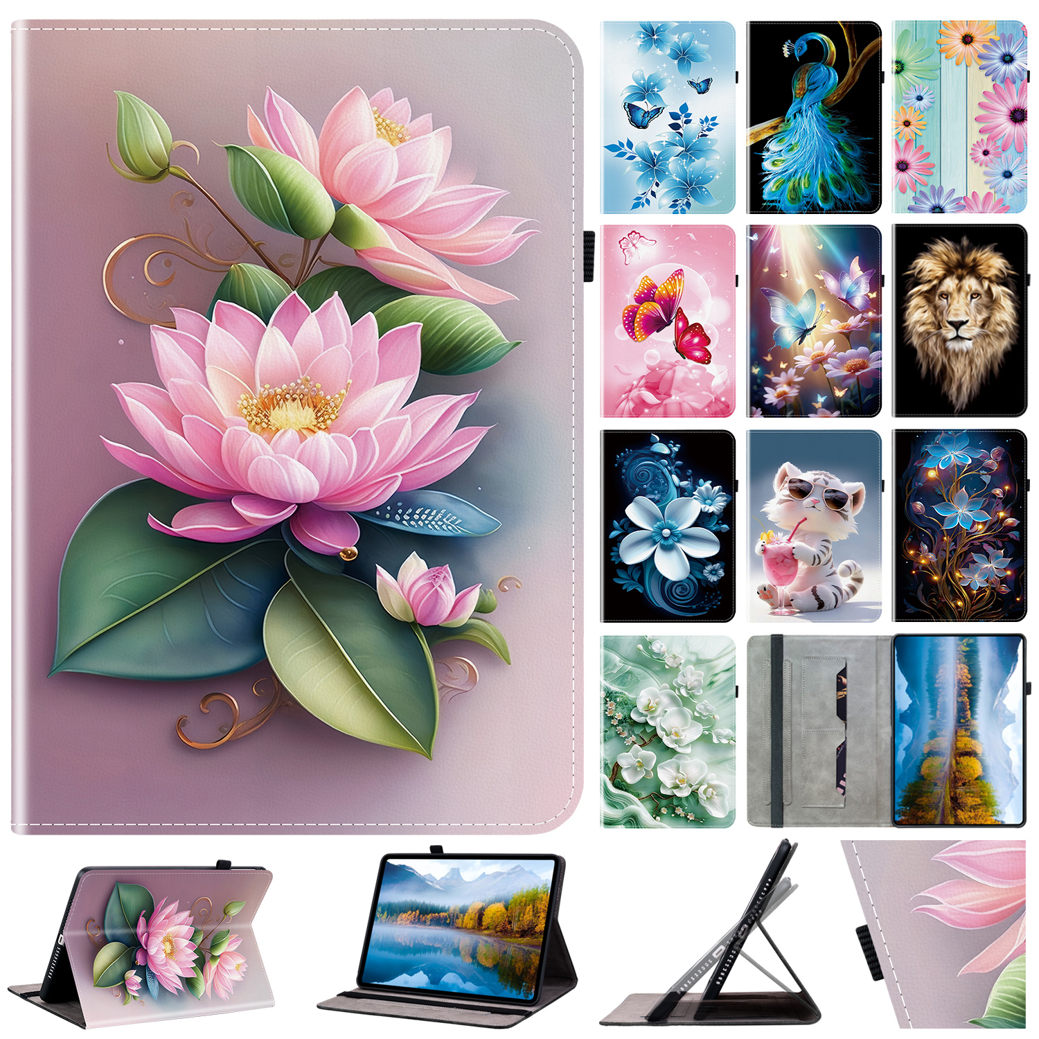 Leather Case For Lenovo Tab M1 - Lenovo Tablet M10 Accessories avaliação e preço