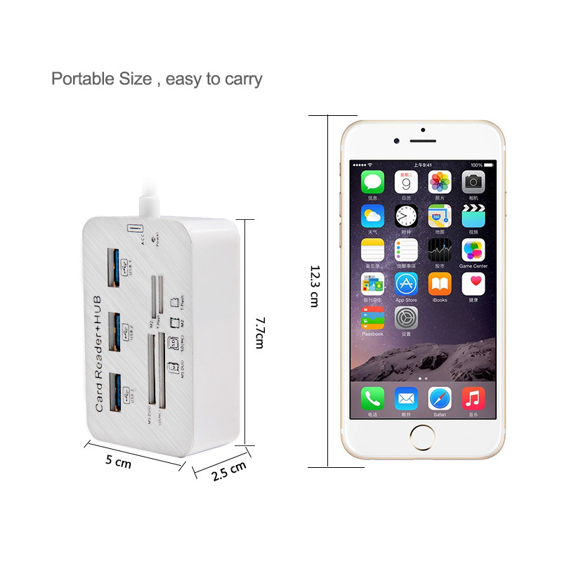 7in1 3 Ports USB TYPE C 3.0 HU - Usb Hub Type C avaliação e preço