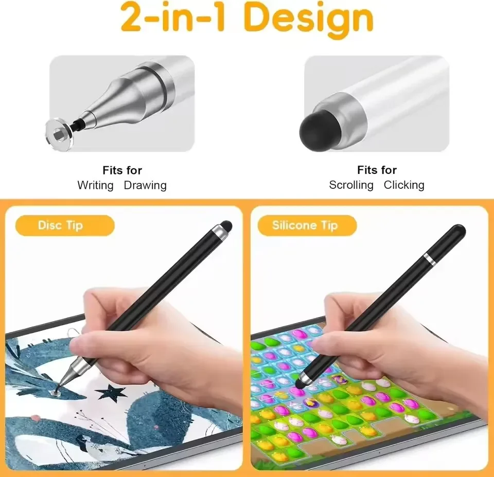 2 in 1 Universal Stylus Pen Fo - Drawing Tablet Pen Accessories avaliação e preço