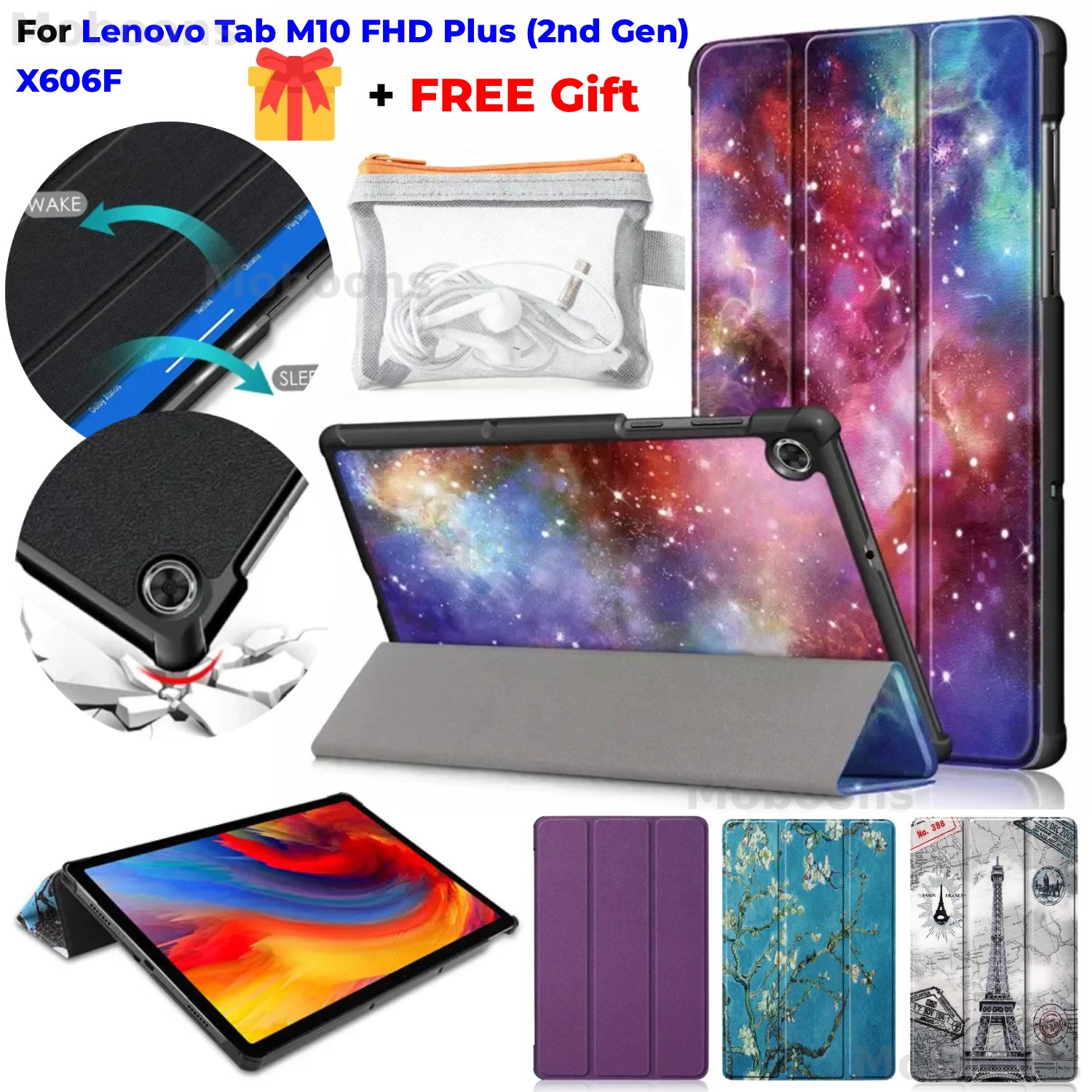 For Lenovo Tab M10 FHD Plus 2n - Lenovo Tablet M10 Accessories avaliação e preço