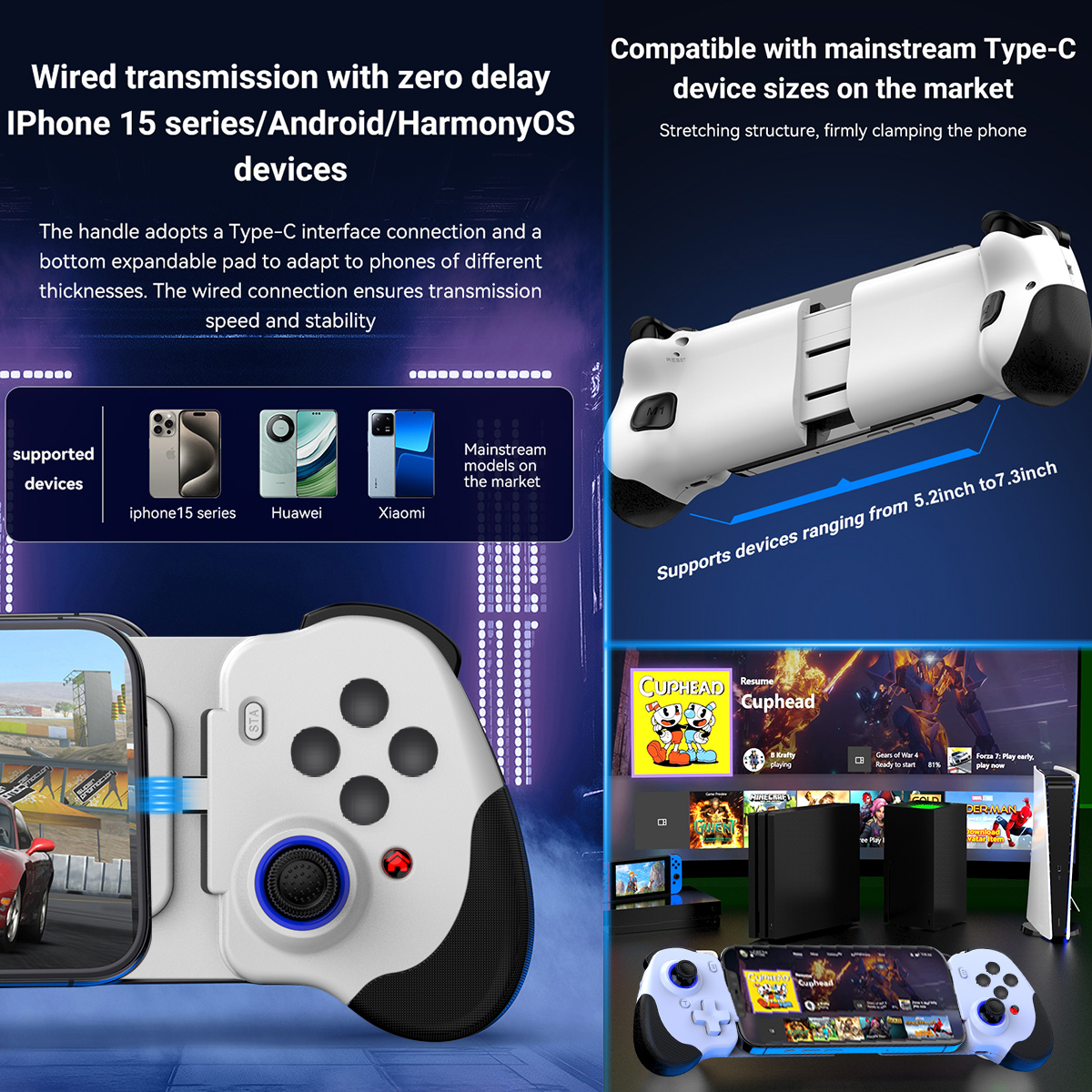 mobile Phone game pad Cloud Ga - Android Tablet Gaming Accessories avaliação e preço