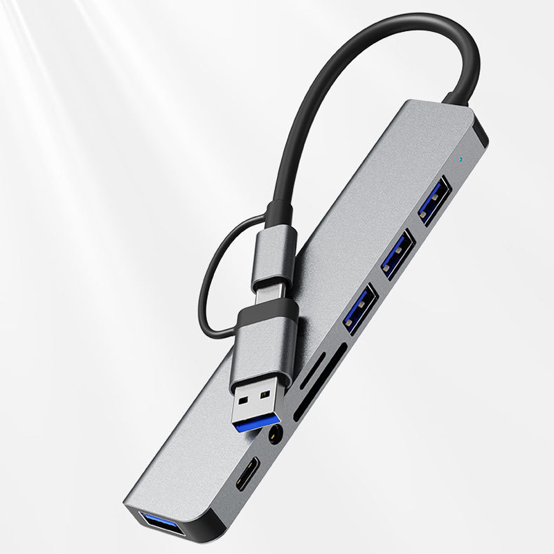 8-IN-1 USB TYPE-C 3.0 HUB 3.5M - Usb Hub Type C avaliação e preço