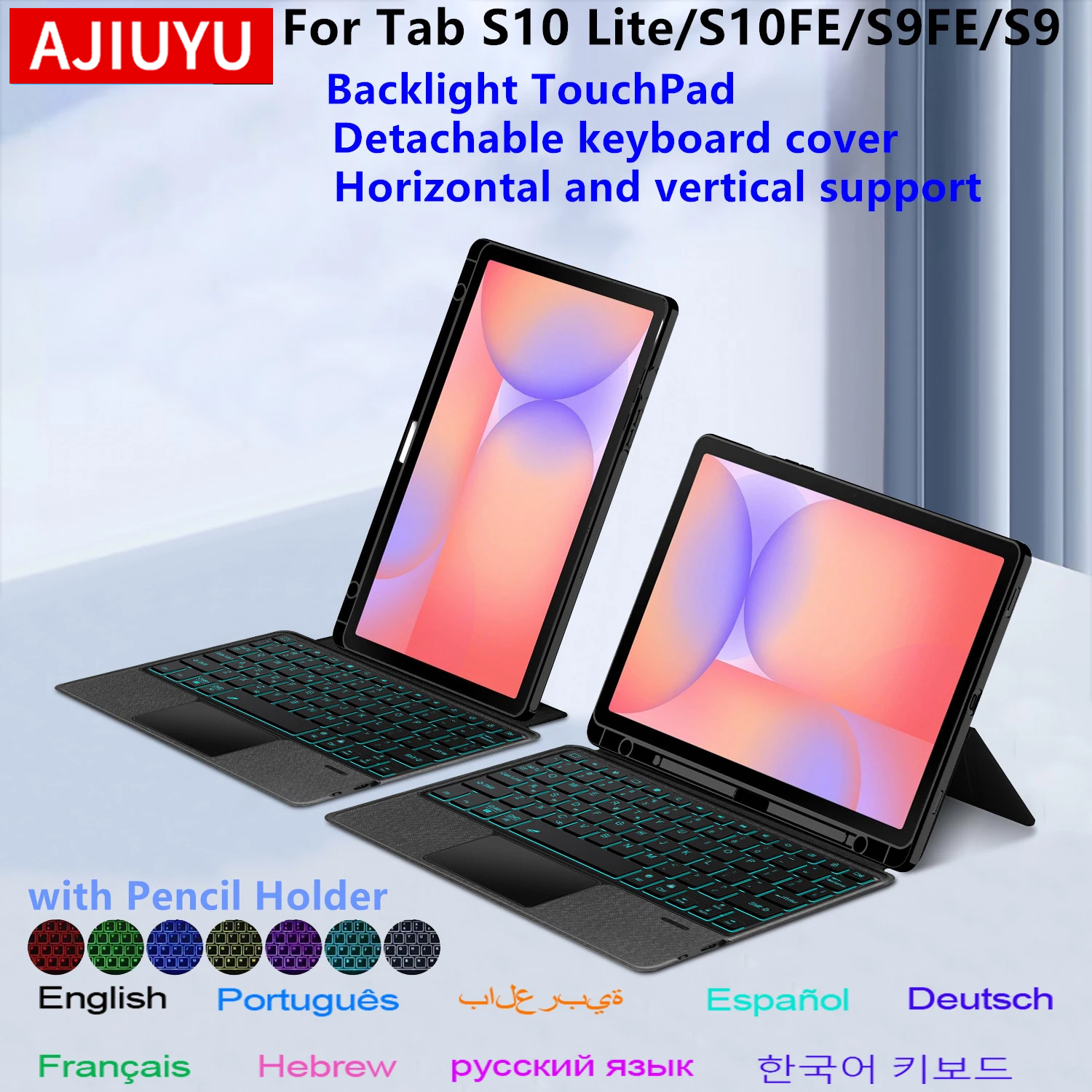 Detachable Magic Keyboard Case - Tablet Accessories Samsung avaliação e preço