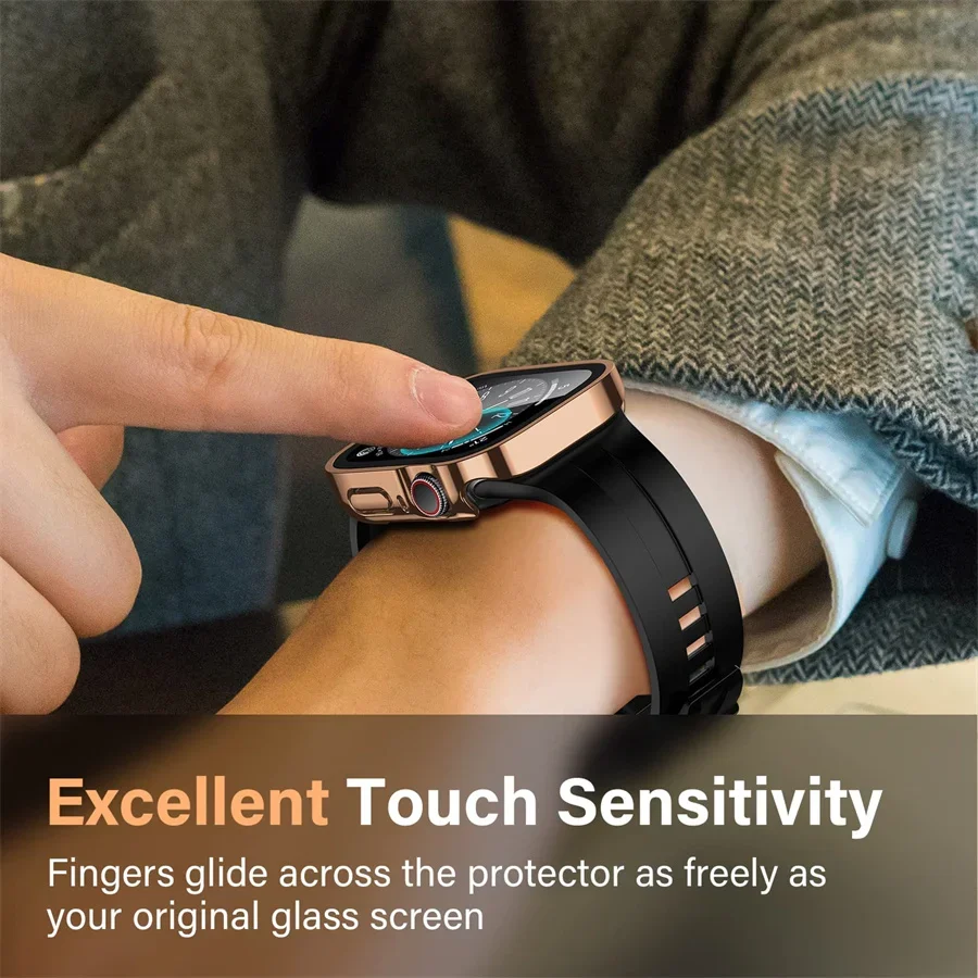 Glass+cover For Apple Watch ca - Tablet Accessories For Girls avaliação e preço