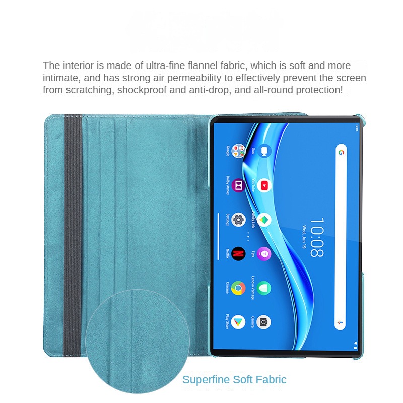360 Rotating Case For Lenovo T - Lenovo Tablet M10 Accessories avaliação e preço