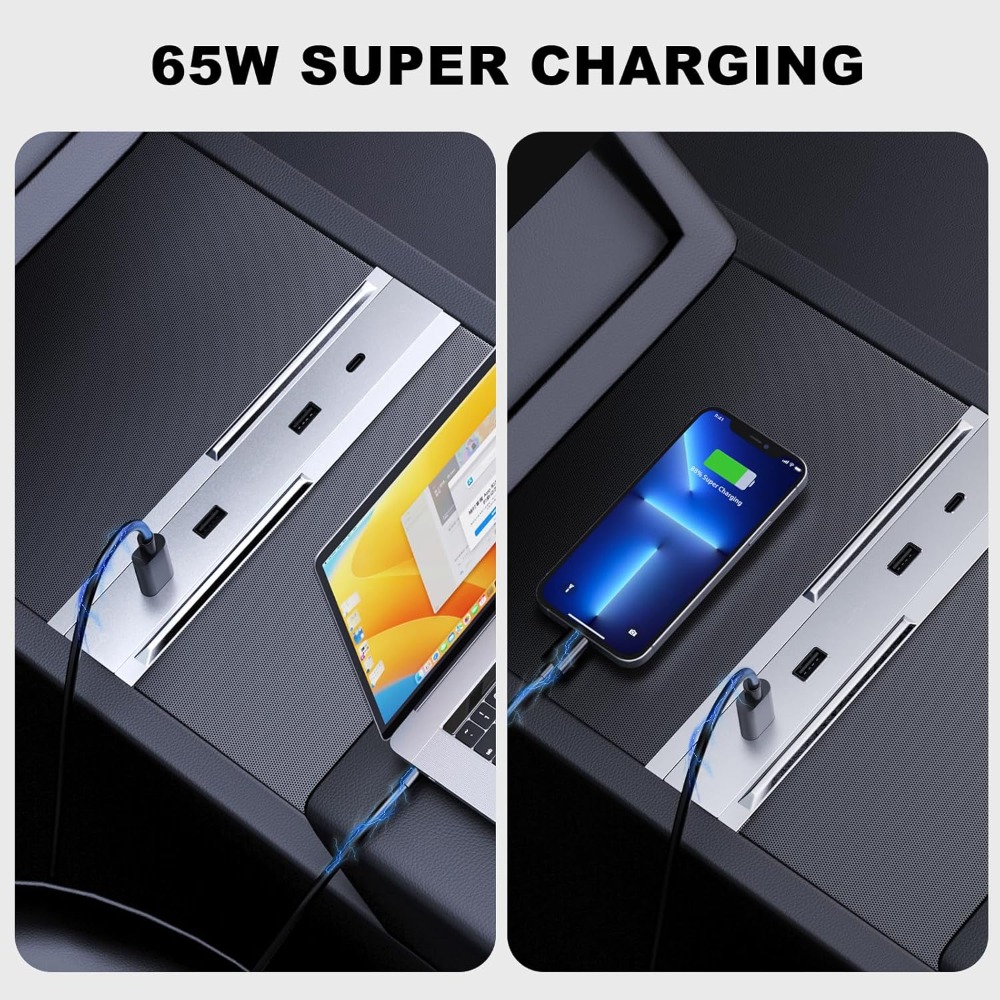 Interior Accessory For Tesla M - Usb Hub Type C avaliação e preço