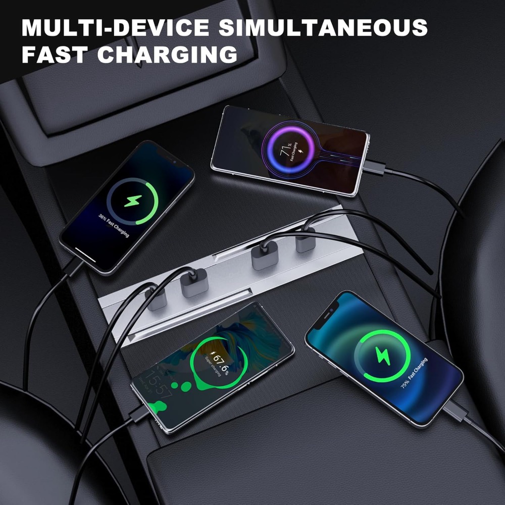 Interior Accessory For Tesla M - Usb Hub Type C avaliação e preço