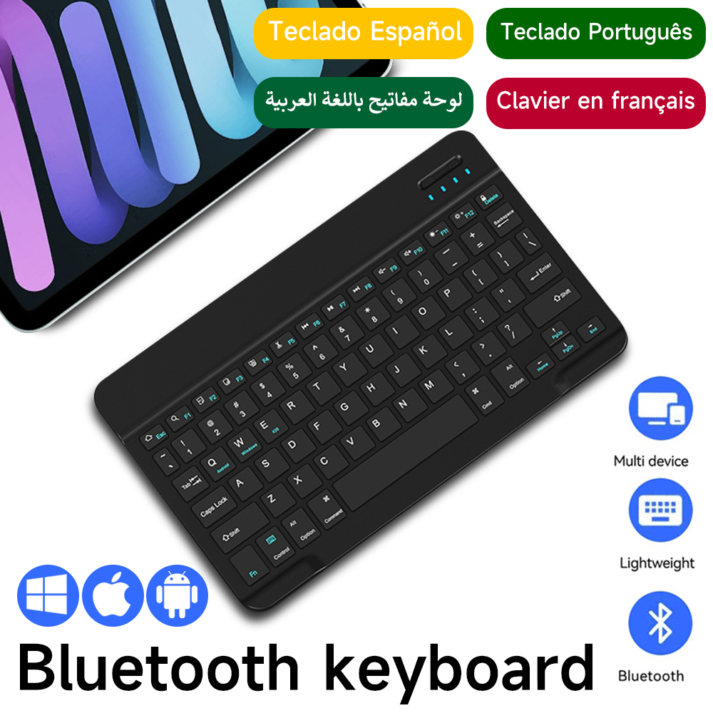 Bluetooth Keyboard for IOS And - Tablet Accessories Keyboard avaliação e preço
