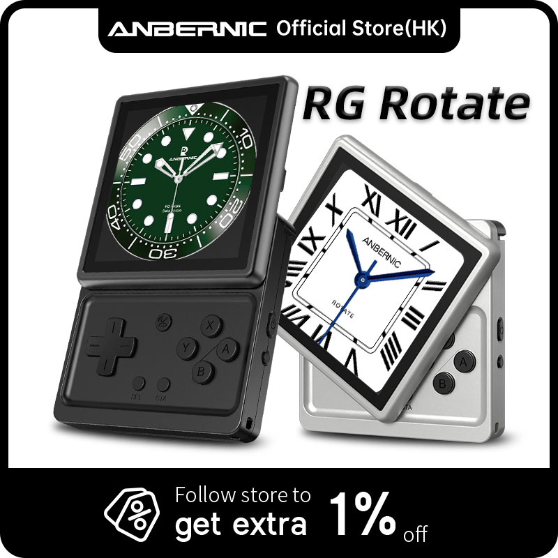 Anbernic RG Rotate Retro Handh - Android Tablet Gaming Accessories avaliação e preço