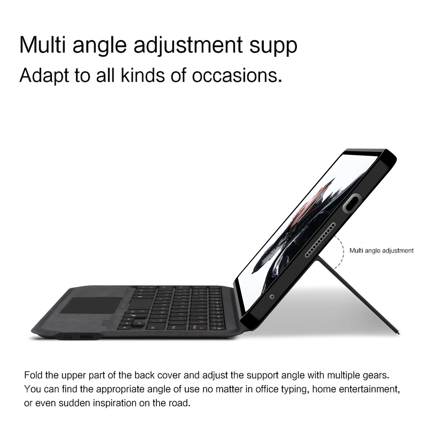 AJIUYU TouchPad Keyboard Case  - Tablet Accessories For Gaming avaliação e preço