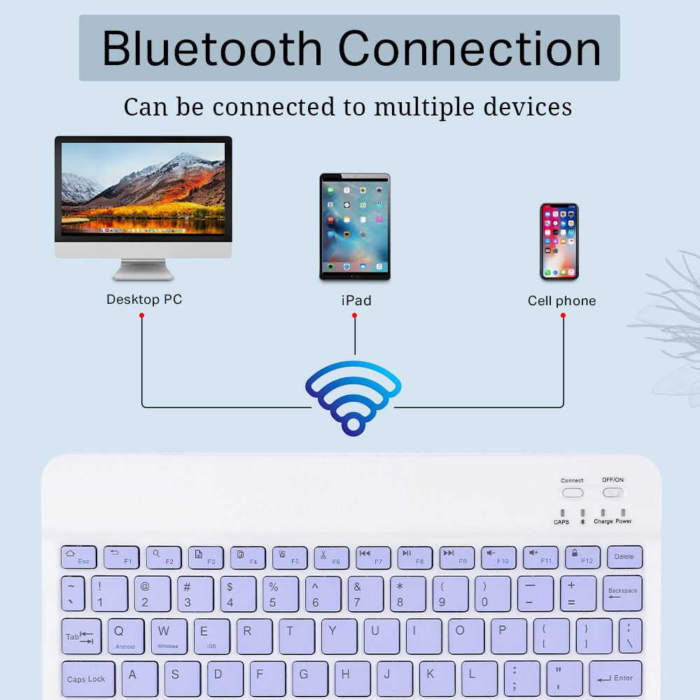 Mini Wireless Keyboard Bluetoo - Tablet Accessories Keyboard avaliação e preço
