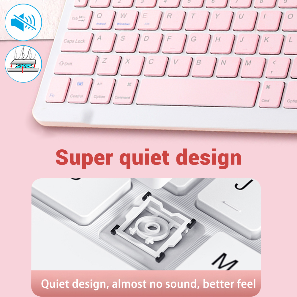 Mini Wireless Keyboard Bluetoo - Tablet Accessories Keyboard avaliação e preço