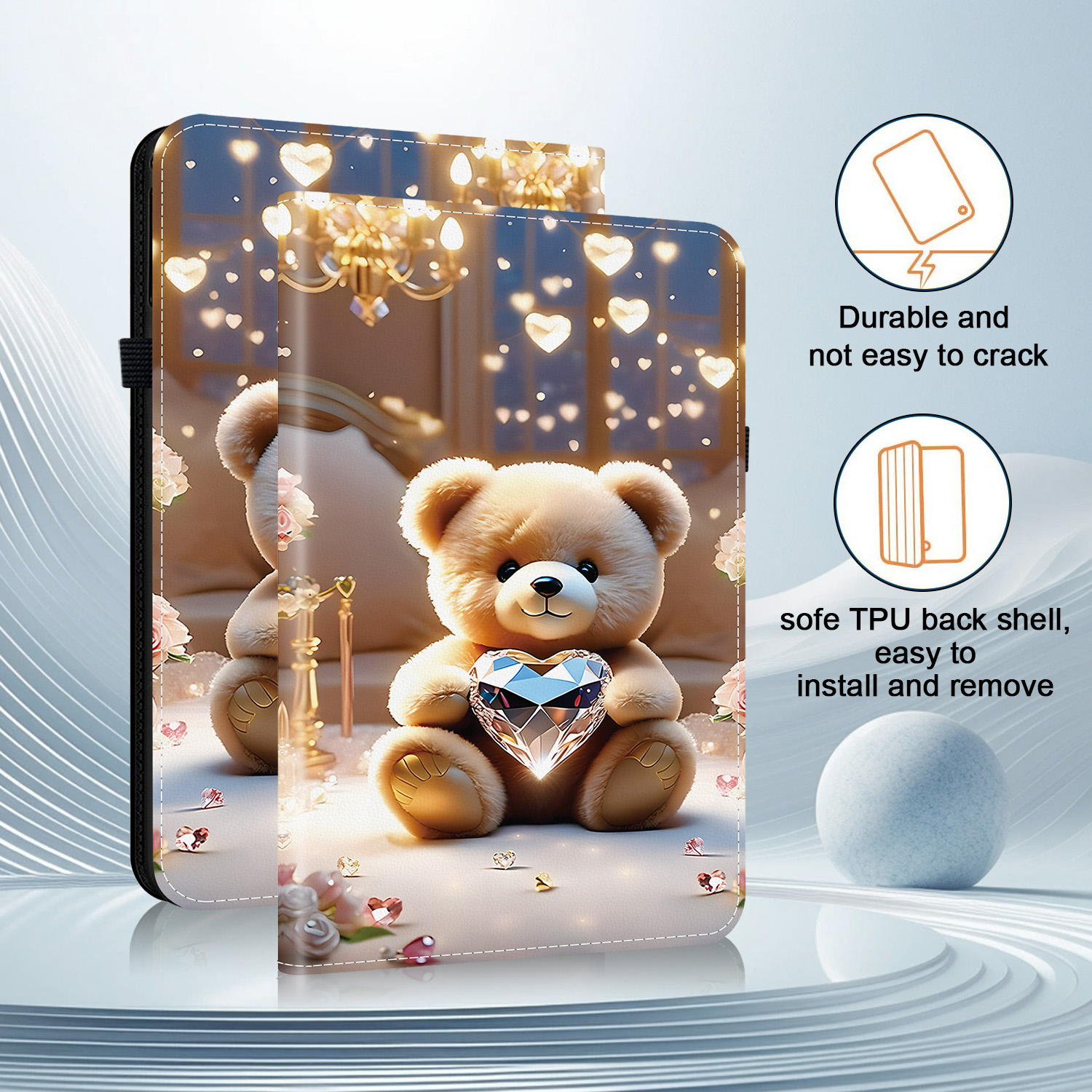 Leather Case For Lenovo Tab M1 - Lenovo Tablet M10 Accessories avaliação e preço