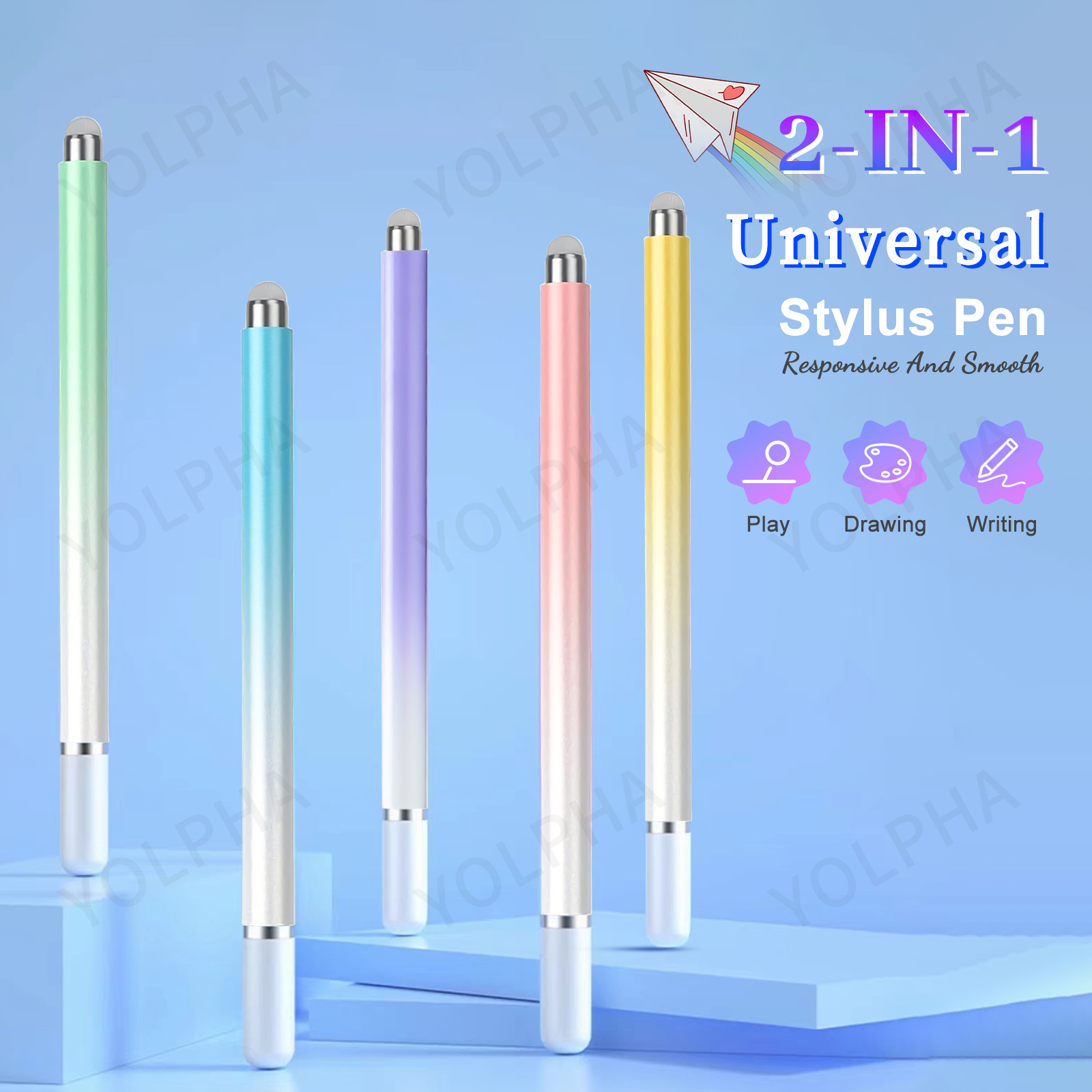 2 in 1 Universal Stylus Pen fo - Drawing Tablet Pen Accessories avaliação e preço