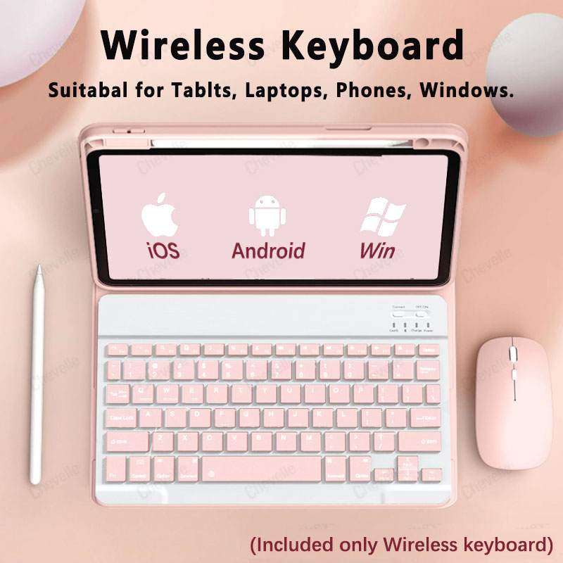 Wireless Bluetooth-compatible  - Tablet Accessories Keyboard avaliação e preço