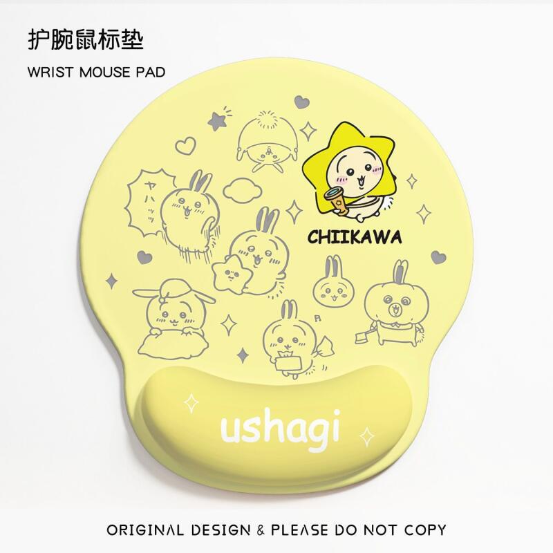 Anime Chiikawa Mouse Pad with  - Tablet Accessories For Girls avaliação e preço