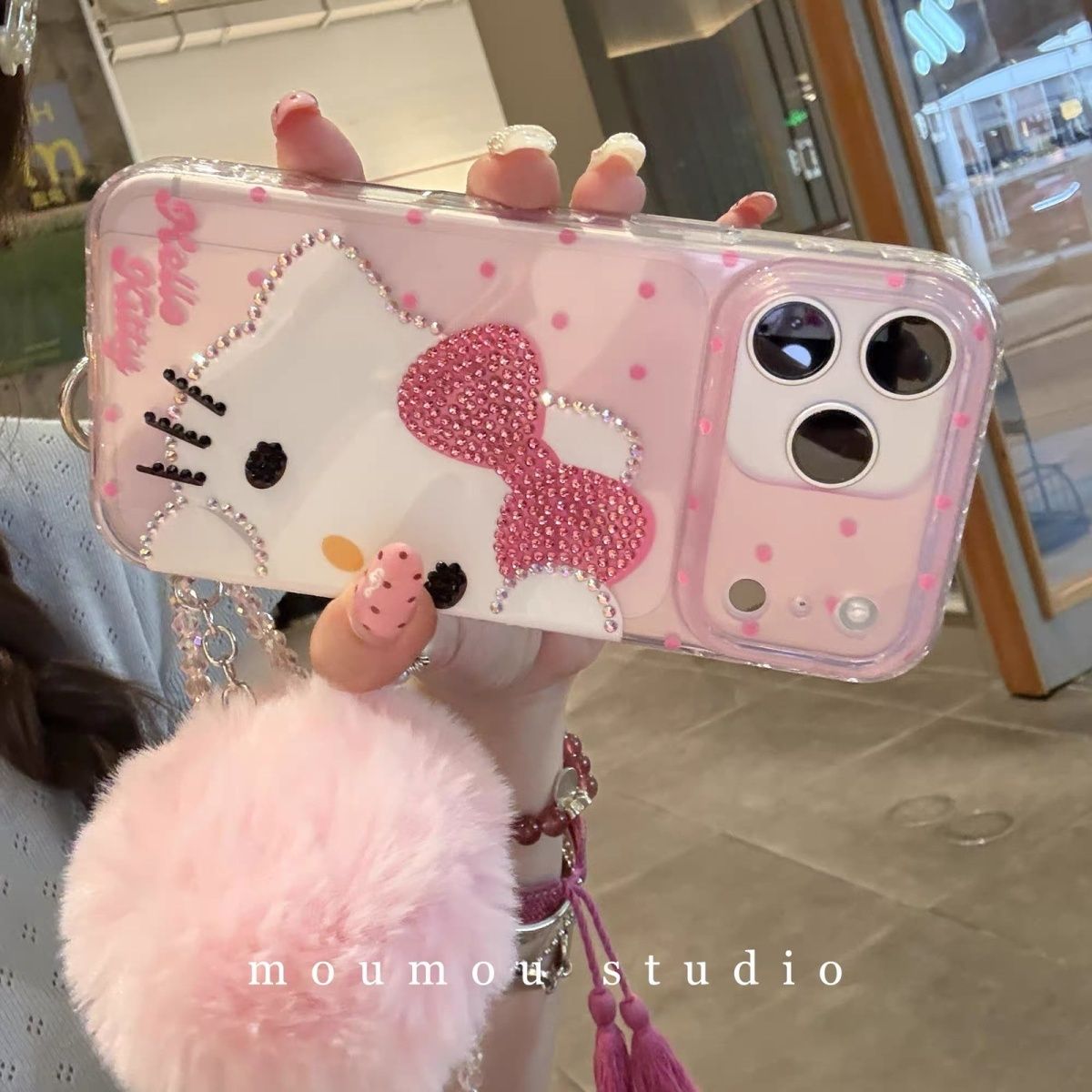 Cartoon Diamond Hello Kitty Ph - Tablet Accessories For Girls avaliação e preço