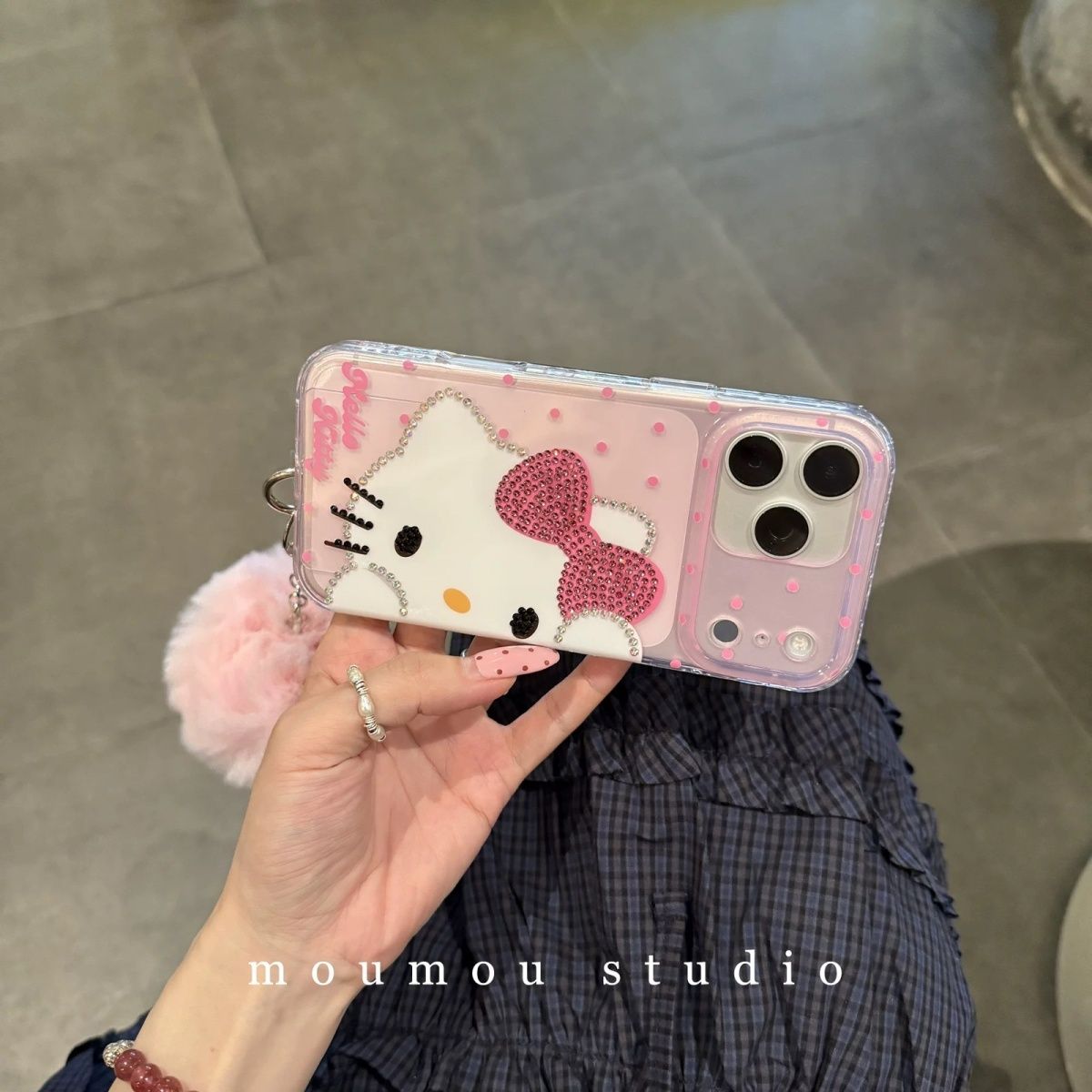Cartoon Diamond Hello Kitty Ph - Tablet Accessories For Girls avaliação e preço