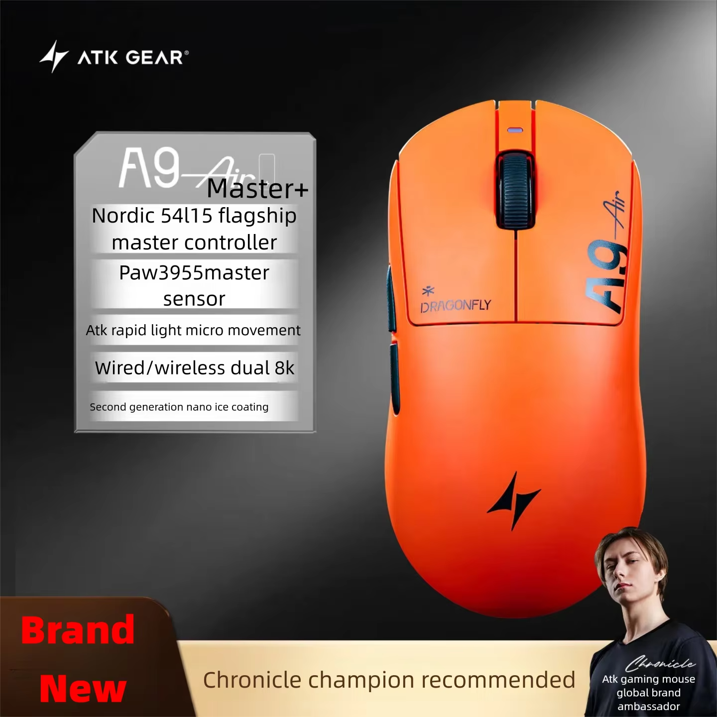 ATK A9 Air Ultimate Plus Gamin - Tablet Accessories For Gaming avaliação e preço