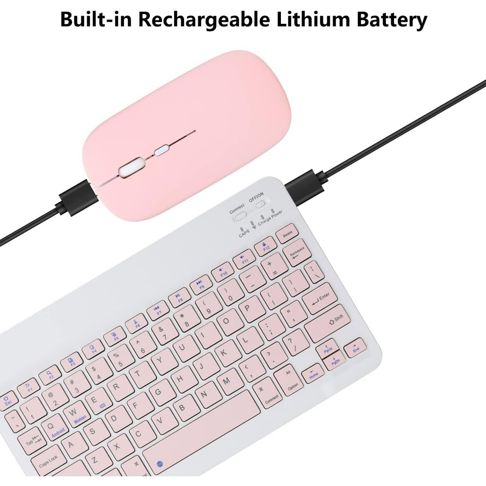 10 lnch Wireless  Bluetooth Mi - Tablet Accessories Keyboard avaliação e preço