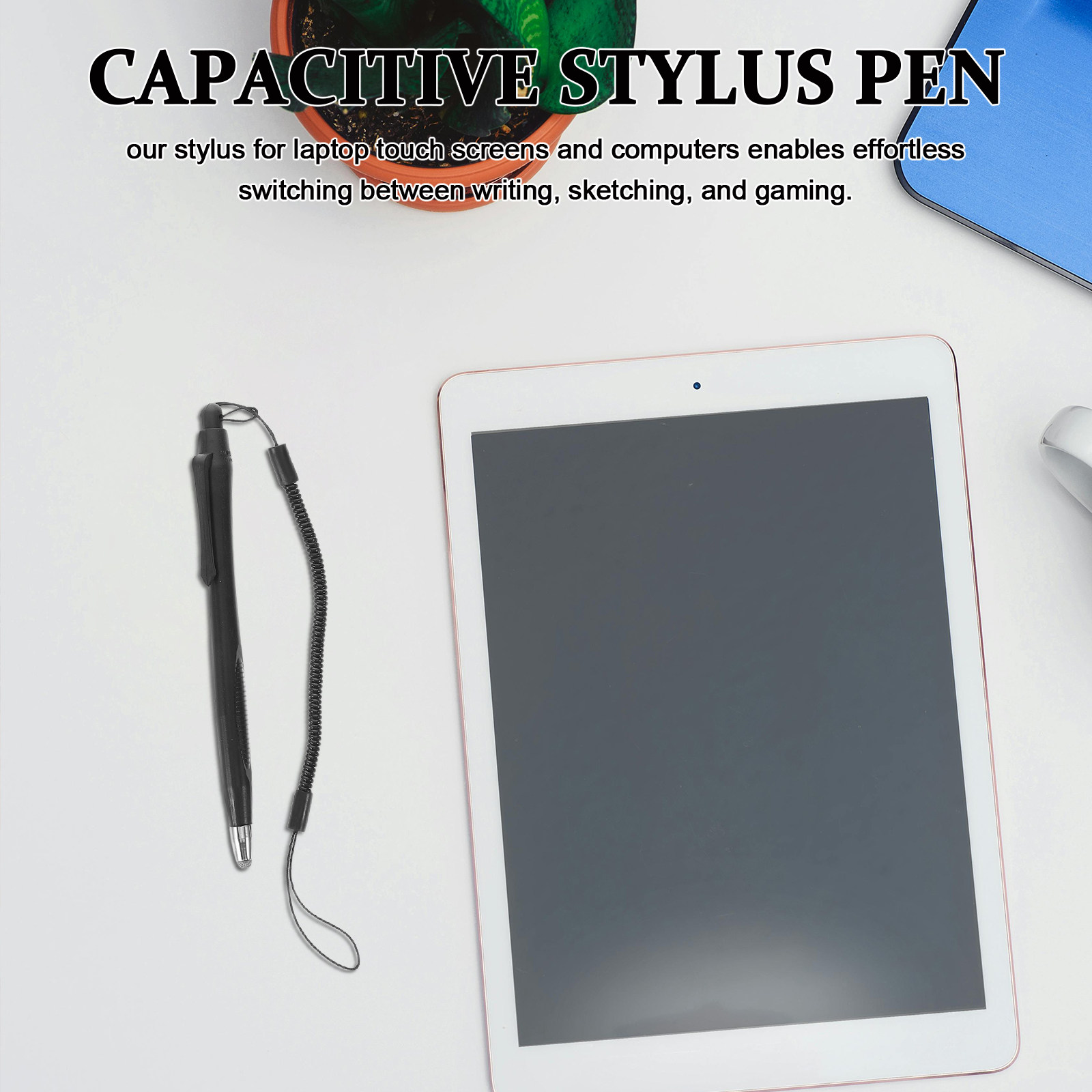 3Pcs Touchscreen Stylus Pens A - Drawing Tablet Pen Accessories avaliação e preço