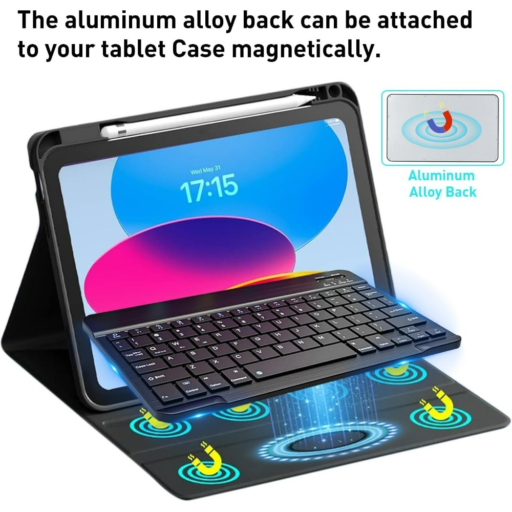 10 lnch  Wireless  Bluetooth M - Tablet Accessories Keyboard avaliação e preço