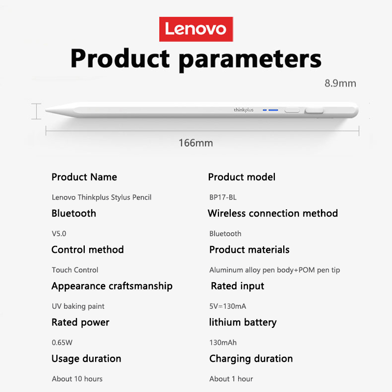 Lenovo Universal Stylus Pen fo - Drawing Tablet Pen Accessories avaliação e preço