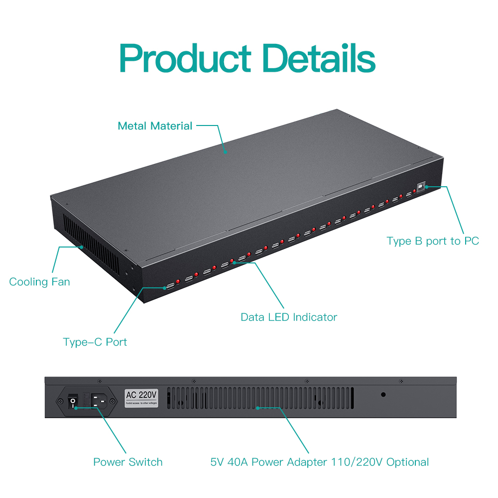 A-165C Sipolar 16 Port Usb c H - Usb Hub Type C avaliação e preço