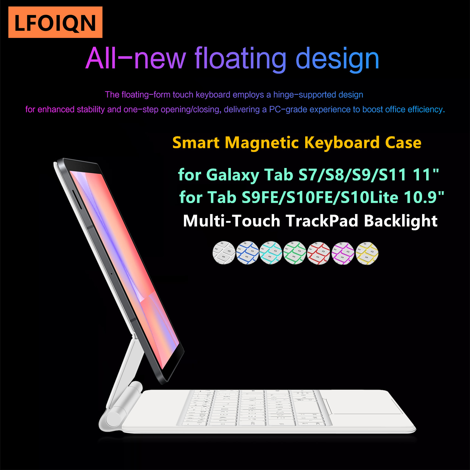LFOIQN Magic Keyboard for Sams - Tablet Accessories Samsung avaliação e preço