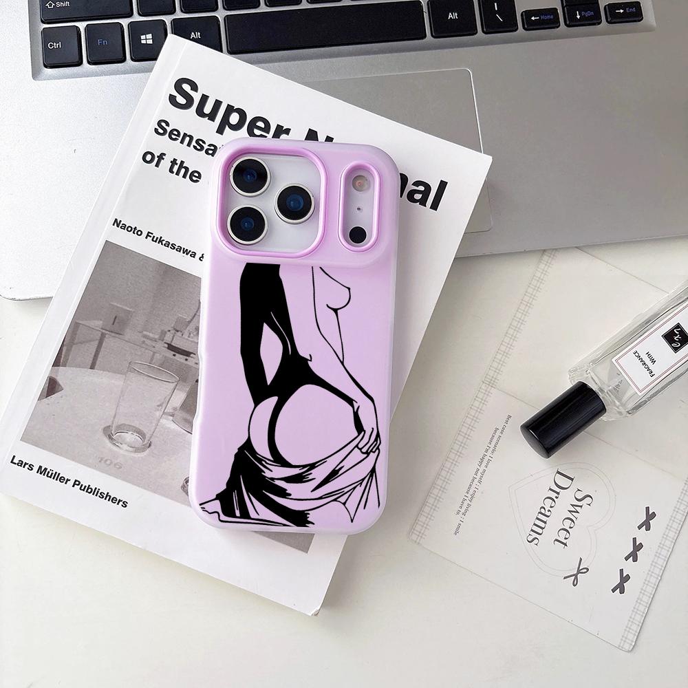 Nude woman Line Art Phone Case - Tablet Accessories For Girls avaliação e preço