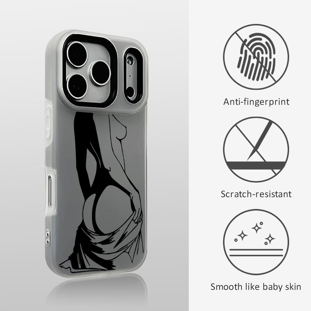 Nude woman Line Art Phone Case - Tablet Accessories For Girls avaliação e preço