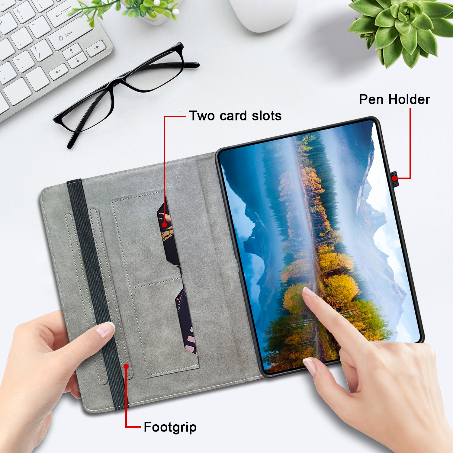 Leather Case For Lenovo Tab M1 - Lenovo Tablet M10 Accessories avaliação e preço