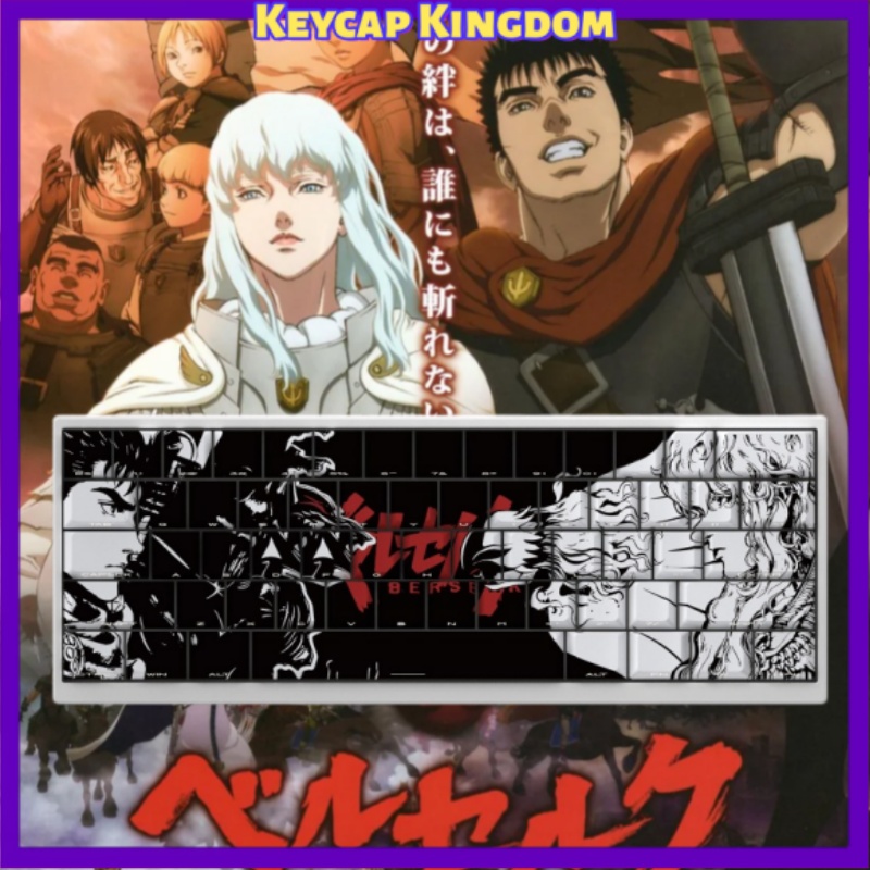 BERSERK Theme Anime Keycap 98  - Tablet Accessories For Gaming avaliação e preço