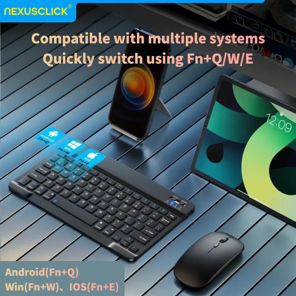 NexusClick Wireless Bluetooth  - Android Tablet Gaming Accessories avaliação e preço