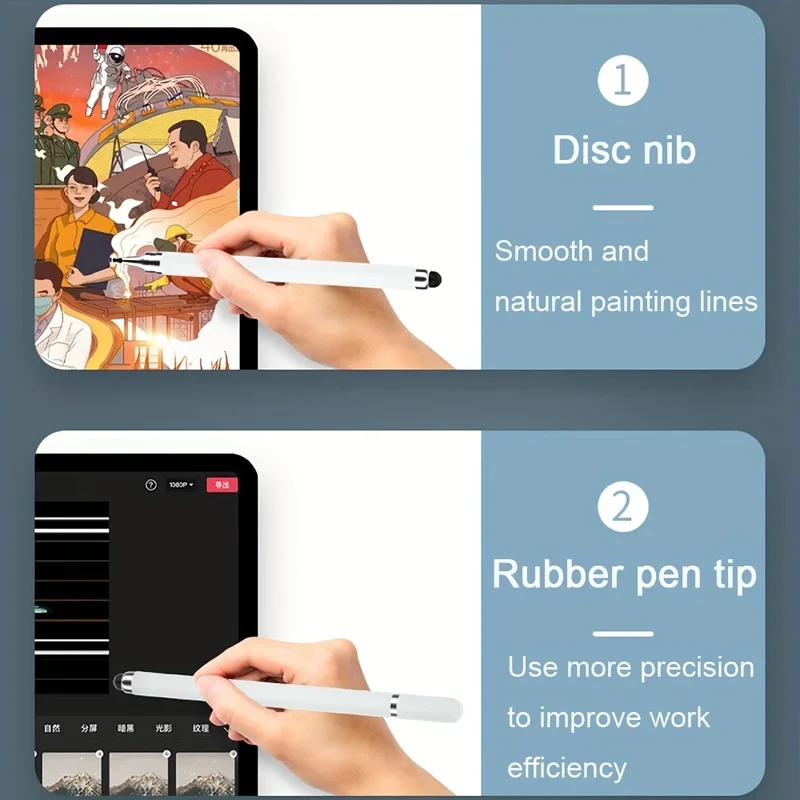 2in1 Stylus Pen Universal Draw - Drawing Tablet Pen Accessories avaliação e preço