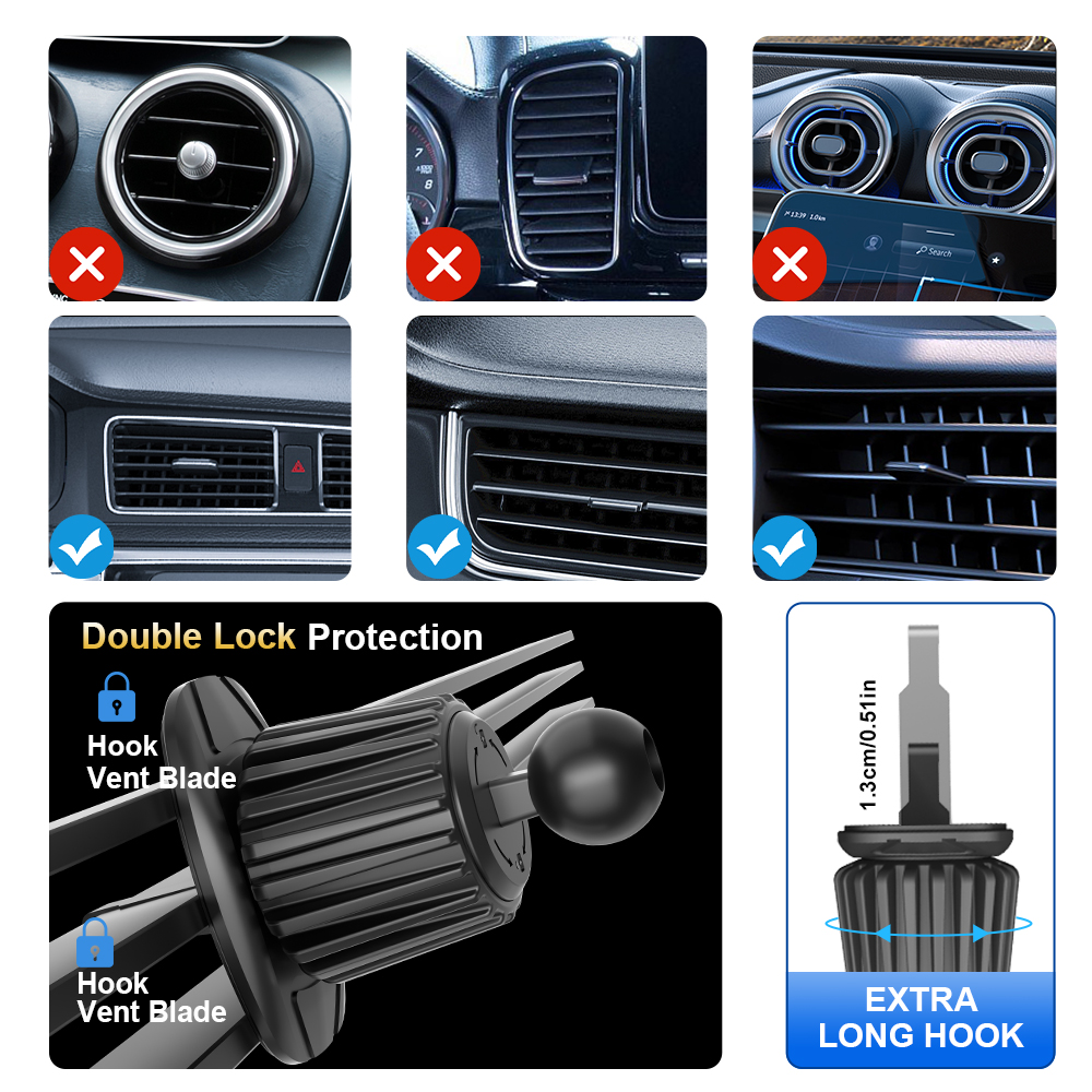 Universal Car Air Vent Tablet  - Tablet Accessories Samsung avaliação e preço